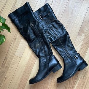 Steve Madden SABRA Over the Knee Leather boots